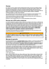 Mercury 25 EFI FourStroke Manual Del Usuario