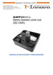 Gantner GAT LOCK 6000 F Manual De Instalación Y Programación