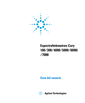 Agilent Technologies Cary 5000 Guia Del Usuario