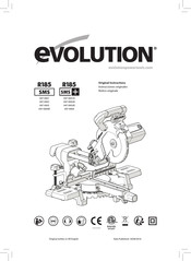 Evolution R185 SMS Instrucciones Originales