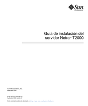 Sun Netra T2000 Guia De Instalacion