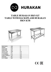 HURAKAN KTB/K T-255 Manual De Instrucciones