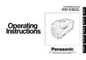 Panasonic AW-E860L Instrucciones De Operación