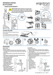 Ergotron StyleView Referencia Rápida