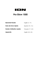 ION Pro Glow 150 Guia De Inicio Rapido