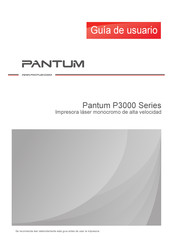 Pantum P3200DN Guía De Usuario