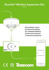 Texecom Ricochet Manual De Instalación