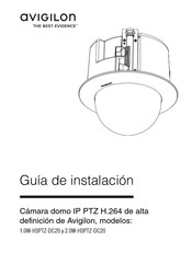 Avigilon 1.0W-H3PTZ-DC20 Guia De Instalacion