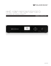 Williams Sound Hearing Hotspot HHS 116 Manual De Instalación