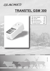 Lacme TRANSTEL GSM 300 Instrucciones De Empleo