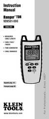 Klein Tools Ranger TDR Manual De Instrucciones