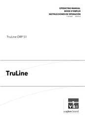 Xylem YSI TruLine ORP 51 Instrucciones De Operación