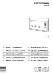 Olimpia splendid SHERPA MONOBLOC B0812 Manual De Instalación