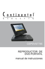 Continental Electric CEPDV97785 Manual De Instrucciones