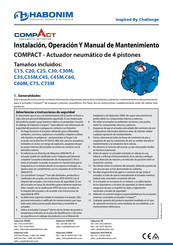 HABONIM COMPACT C45M Instalación, Operación Y Manual De Mantenimiento