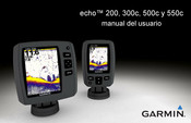 Garmin echo 200 Manual Del Usuario