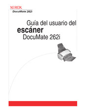 Xerox DocuMate 262i Guia Del Usuario