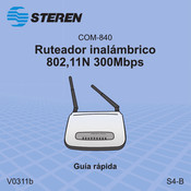 Steren COM-840 Guía Rápida