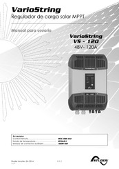 Studer VarioString VS 120 Manual Para Usuario