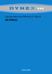 Dynex DX-PHD25 Guia Del Usuario