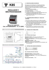 Tecnologic K85 Manual De Ingeniería