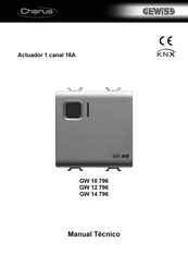 Gewiss Chorus GW 10 796 Manual Tecnico