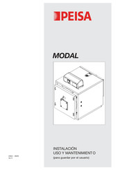 Peisa MODAL 64 Instalación Uso Y Mantenimiento