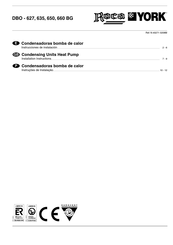 York Roca DBO-635 BG Instrucciones De Instalación