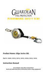 Guardian Fall Protection 10932 Manual De Instrucciones