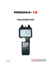 Promax PROMAX-12 Manual De Instrucciones