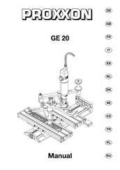 Proxxon GE 20 Manual Del Usuario