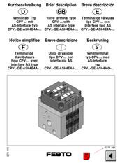 Festo CPV GE-ASI-4E4A Serie Breve Descripción