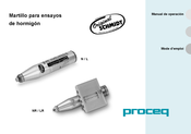 Proceq Original SCHMIDT L Manual De Operación