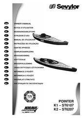 Sevylor POINTER K1 Manual De Utilización