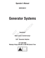 Rheem GEN12AD-V Manual De Operario