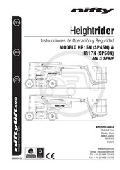 nifty HR15N Instrucciones De Operación Y Seguridad