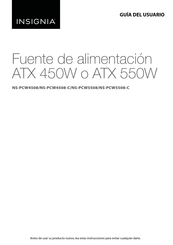 Insignia ATX 450W Guia Del Usuario