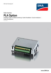 SMA PLA Option FLX Serie Guia De Instalacion