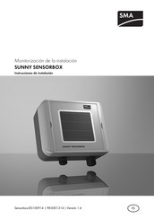 SMA SUNNY SENSORBOX Instrucciones De Instalación