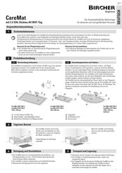 Bircher Reglomat CareMat C05T EK2.4 Traducción De Las Instrucciones De Servicio Originales