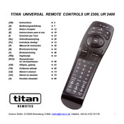 Titan UR 2300 Instrucciones Para El Uso