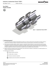 Rexnord Thomas XTSR71 Instalación Y Mantenimiento