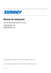 SURREY 658EVZ072QI-SA Manual De Instalación