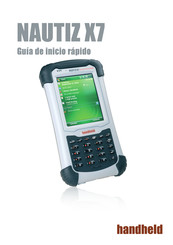 HandHeld NAUTIZ X7 Guia De Inicio Rapido