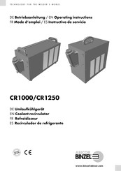 Abicor Binzel CR1000 Instructivo De Servicio