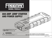 Freeman P800AJS Manual De Instrucciones