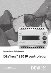 Danfoss DEVIreg 850 IV Instrucciones De Instalación