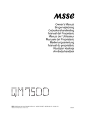MSSC QM7500 Manual Do Proprietário