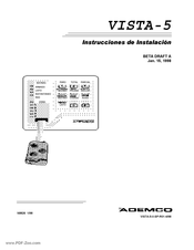 ADEMCO VISTA-5 Instrucciones De Instalación