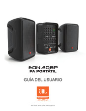 JBL PA EON208P Guia Del Usuario